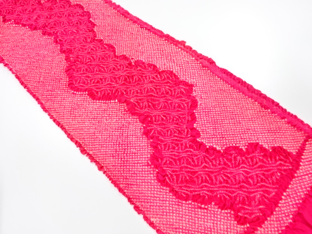 JAPANESE OBIAGE FOR FURISODE / SHIBORI / SILK